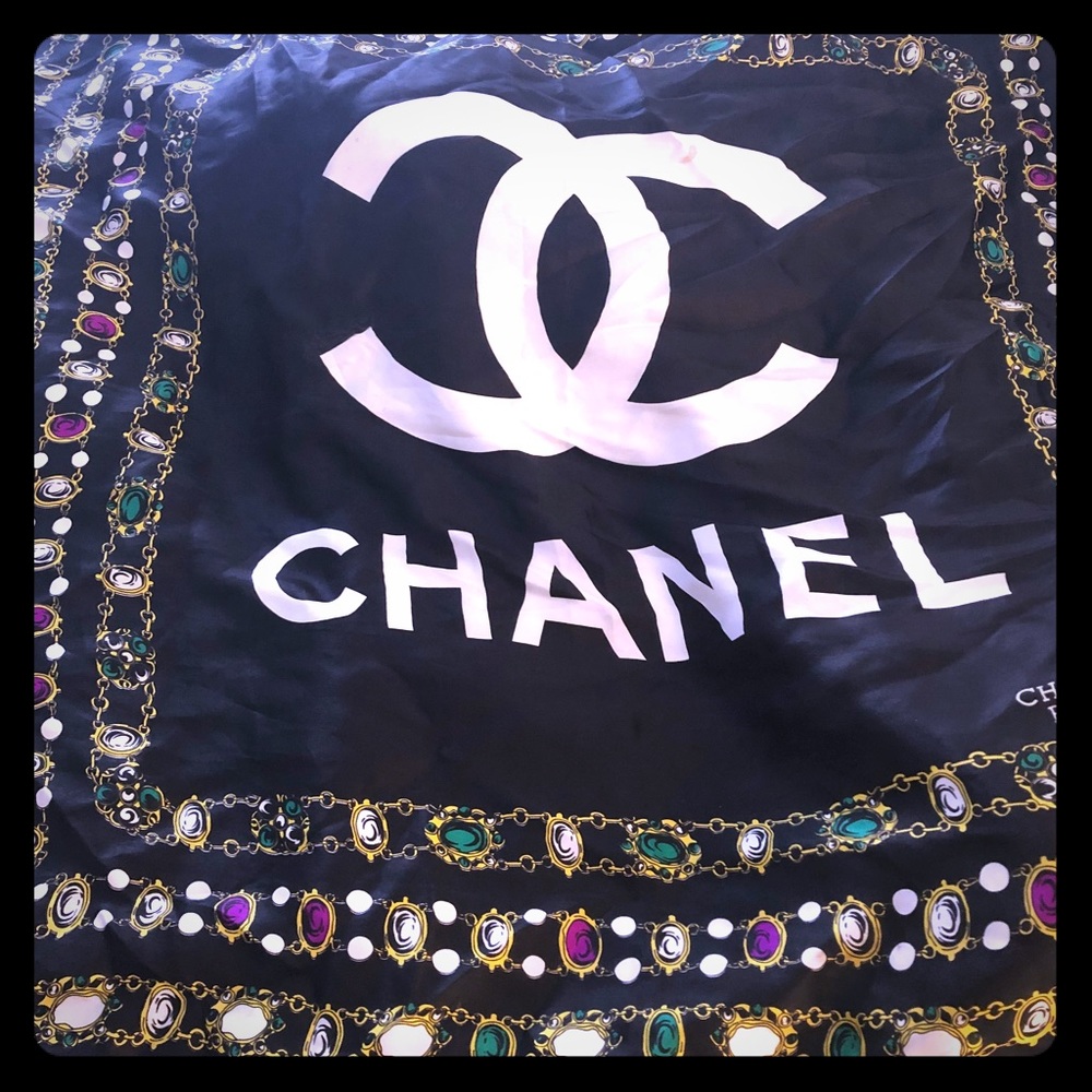Silk Chanel scarf